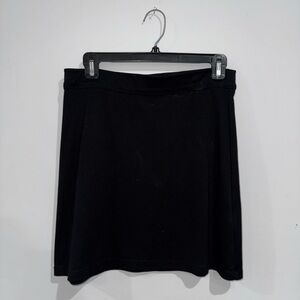 Sophie Max Elegant Black A-Line Skirt